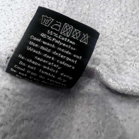 Balance Athletica Tie Dye Hoodie XL Gray White Pullover Fleece Sweatshirt - Picture 2 of 5